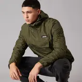 Ellesse Herre Callum Anorak Jakke Khaki