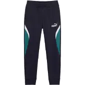 Puma Sportsbukser 'Ess' navy / jade / hvid
