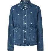 Pieces Pcflora Denimskjorte