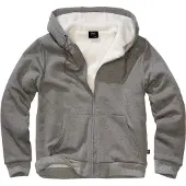 Brandit Teddylining Sweatshirt Med Lynlås