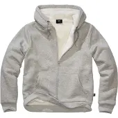 Brandit Teddylining Sweatshirt Med Lynlås