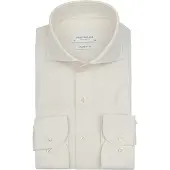 Profuomo Japansk Strikket Skjorte Off White Off-white Hvid måle