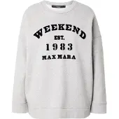 Weekend Max Mara Weekend Max Maratil kvinder. 2615921041600 Wkdgommoso grå sweatshirt (M), Casual, Bomuld