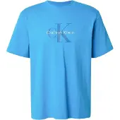 Calvin Klein Jeans Bluser & t-shirts 'Hero' blå / himmelblå / hvid