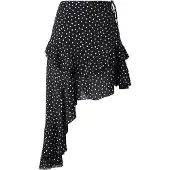 Topshop Nederdel 'MINNA' sort / hvid
