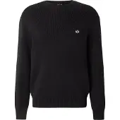 Armani Exchange A|X Armani Exchangetil mænd. XM002819AF12930UC001 Pullover Pull sort (XL), Casual, Bomuld
