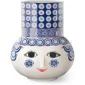 Bjørn Wiinblad Olga vase 20 cm Blå