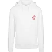 Mister tee Sweatshirt 'Negroni Please' kirsebærsrød / hvid