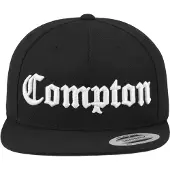 Flexfit Hætte 'Gorra flextif negra plana compton snapback cap' sort