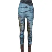 Urban Classics Leggings himmelblå / mørkebrun / lysegrøn / sort