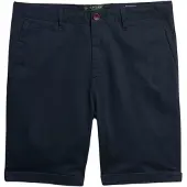 Superdry Superdrytil mænd. M7110486A Premium Regular Regular Short Chino Navy (34), Casual, Bomuld, Blå