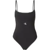 Calvin Klein Swimwear Badedragt knaldrød / sort / hvid