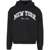 Mister tee New York Collage Fluffy Hættetrøje