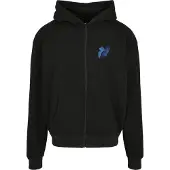 Upscale By Mister Tee Le Papillon Heavy Oversize Sweatshirt Med Lynlås