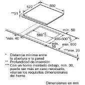 Balay 3eb865fr Induktionskomfur 60 Cm