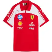 Puma Scuderia Ferrari HP Replica Polo Women, Motorsport, Red, L