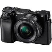 Sony LCS-EBE - Underdel til kamerataske til kamera - polyurethan - sort - for a6000 a6300 a6400