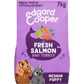 Edgard & Cooper Puppy - Laks & Frilandkalkun - 7 kg
