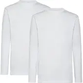 Alan red Aan Red Virginia angærmet T-shirt 2-pak Hvid måe