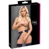 Cottelli collection Black lace suspender belt