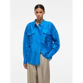 ROUGE EDIT Bluse blå