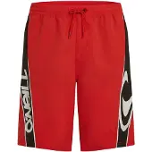 O'Neill Badeshorts '90'S 21' rød / sort / hvid