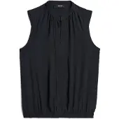 G-Star Stand-Up Collar Sleeveless Top - Black - Women