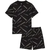 We fashion Nattøj lysegrå / mørkegrå / sort