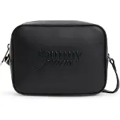 Tommy Hilfiger Skuldertaske 'Essential Logo Camera' sort