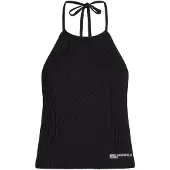 Karl lagerfeld JEANS Sticktop sort / hvid