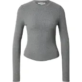 Topshop Shirts 'BEA' lysegrå