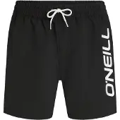 O'Neill Badeshorts 'Logo 16' sort / hvid