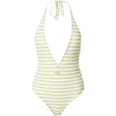 Calvin Klein Swimwear Badedragt beige / hvid