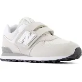 New Balance New Balanceunisex til børn. PV574V1 574 Hook & Loop-sneakers, grå (33), Fast, Velcro, Sport, børnetøj