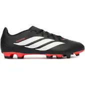Adidas Predator Club FxG Immortal DNA - Sort/Hvid/Rød, størrelse 46