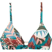 Buffalo Bikinioverdel aqua / fersken / mørkerød / offwhite