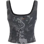 Ed Hardy Overdel røgblå / blue denim