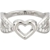 Elli Ring 'Heart' sølv