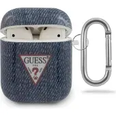 GUESS GUACA2TPUJULDB AirPods cover navy/mørkeblå Jeans Collection