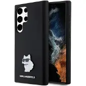Karl Lagerfeld Samsung Galaxy S24 Ultra Cover Choupette Sort