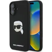 Karl Lagerfeld Liquid Silicone Karl Head Magsafe Iphone 16 Telefon Etui