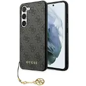 GUESS 4G Charms Collection-etui til Samsung Galaxy A35 - sort