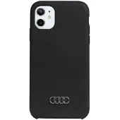 Audi iPhone 11 Silikone Etui Sort