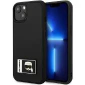 Karl Lagerfeld Ikonik Patch Sort iPhone 13-cover