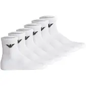 Emporio Armani Sportssokker sort / hvid