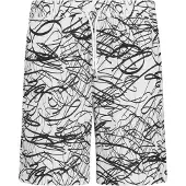 Urban Classics Bukser sort / hvid