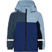 Didriksons Pilvi, regnjakke, junior, blå
