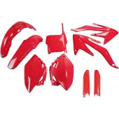 Ufo Honda Crf 450r 2005-2006 Hokit108f-070 Fork Protectors & Plastikkit