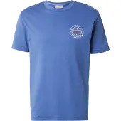 Gant Ganttil mænd. 2003402 Grafisk T-shirt blå (S), Casual, Bomuld, Korte ærmer