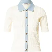 Morgan's Pomade Cardigan elfenben / himmelblå